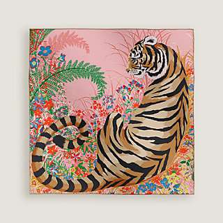 とよたろう！HERMES POCHETTE TWILL ハンカチ シエル Hermes Marble Silk Twilly Limited Edition Set of Two